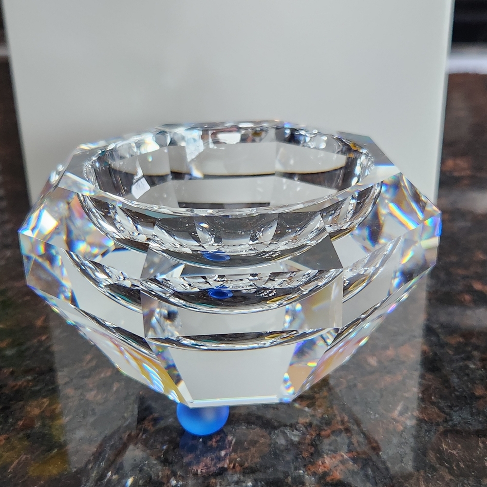 Swarovski Crystal Colorado Bowl Joel Desgrippes 168082 MIB